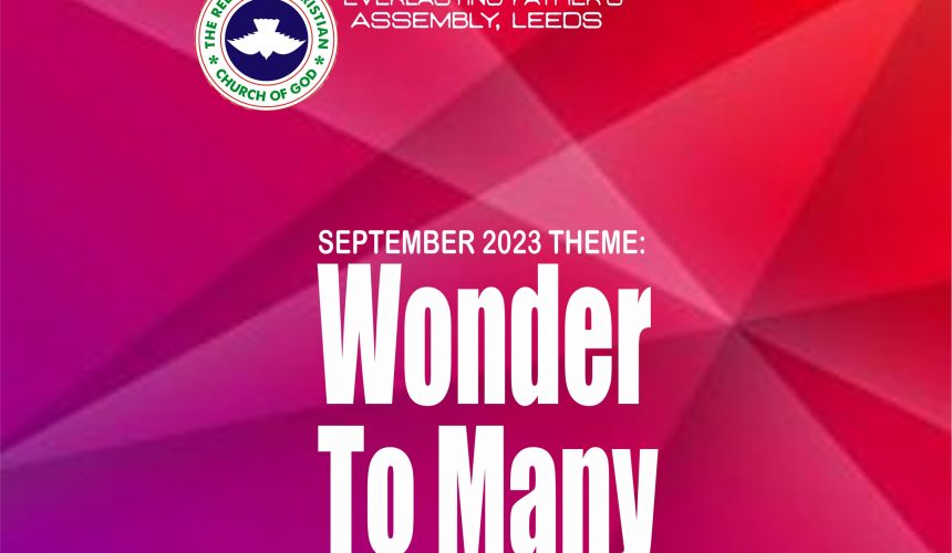 September 2023 Theme – Wonder To Many